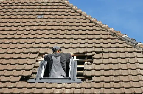 Pose de velux à Taugon